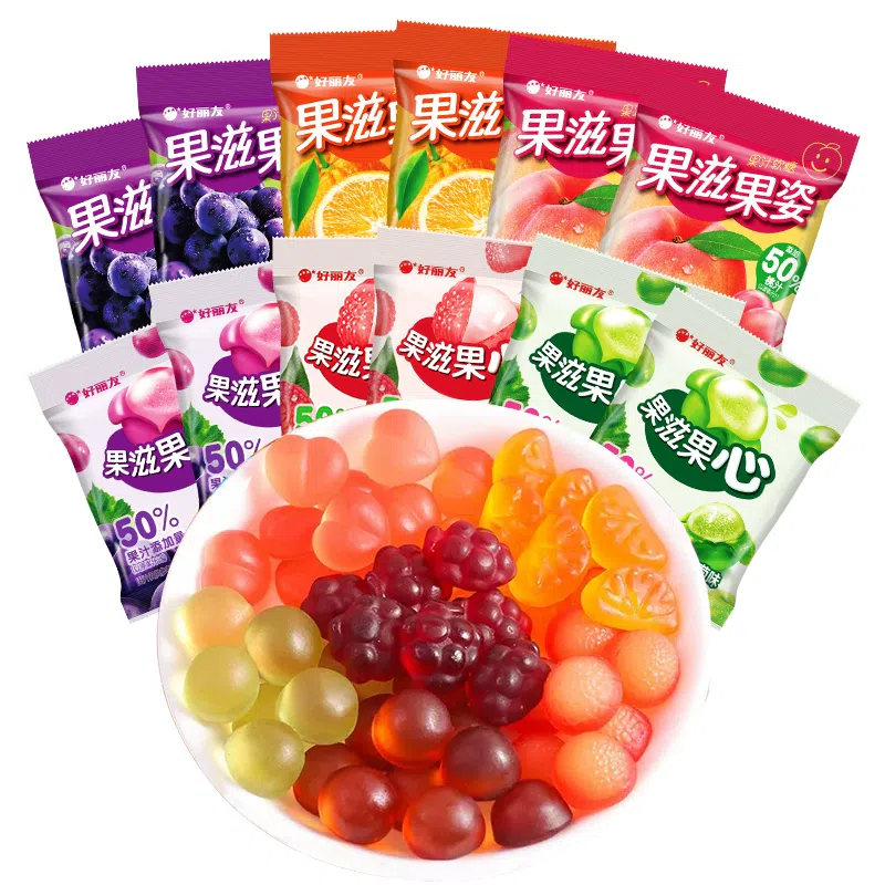 Orion Fruit Fun QQ Gummies 16g 16 g*5 pack