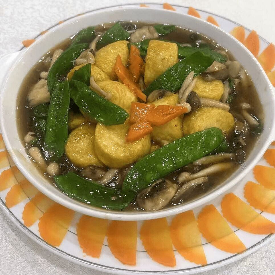 Silky Egg Tofu w/ Mixed Mushrooms 450 g