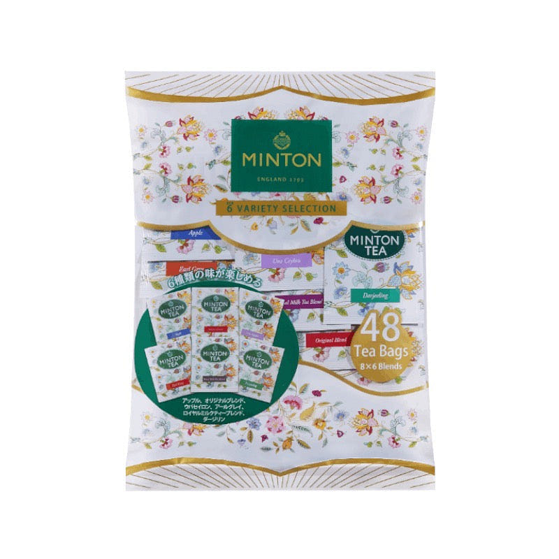 MINTON 红茶 6种口味 2克 x 48个茶包 1 份