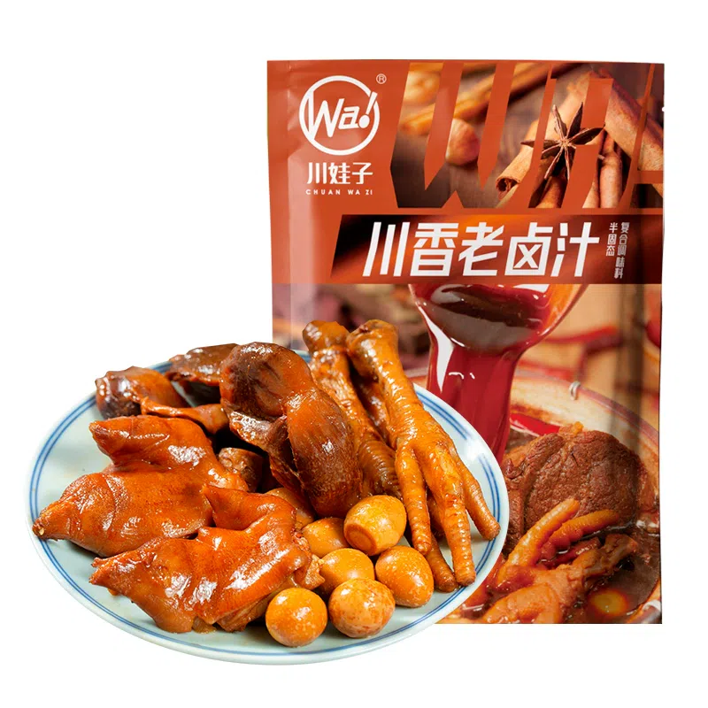Chuanwazi Chuanxiang Old Marinated Sauce 240g * 1 bag of marinated meat sauce package marinated duck neck pig hoof 240 g