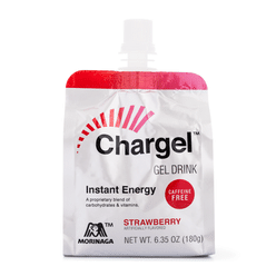 Morinaga Chargel Instant Energy Gel Drink, Strawberry Flavor 6.35 oz