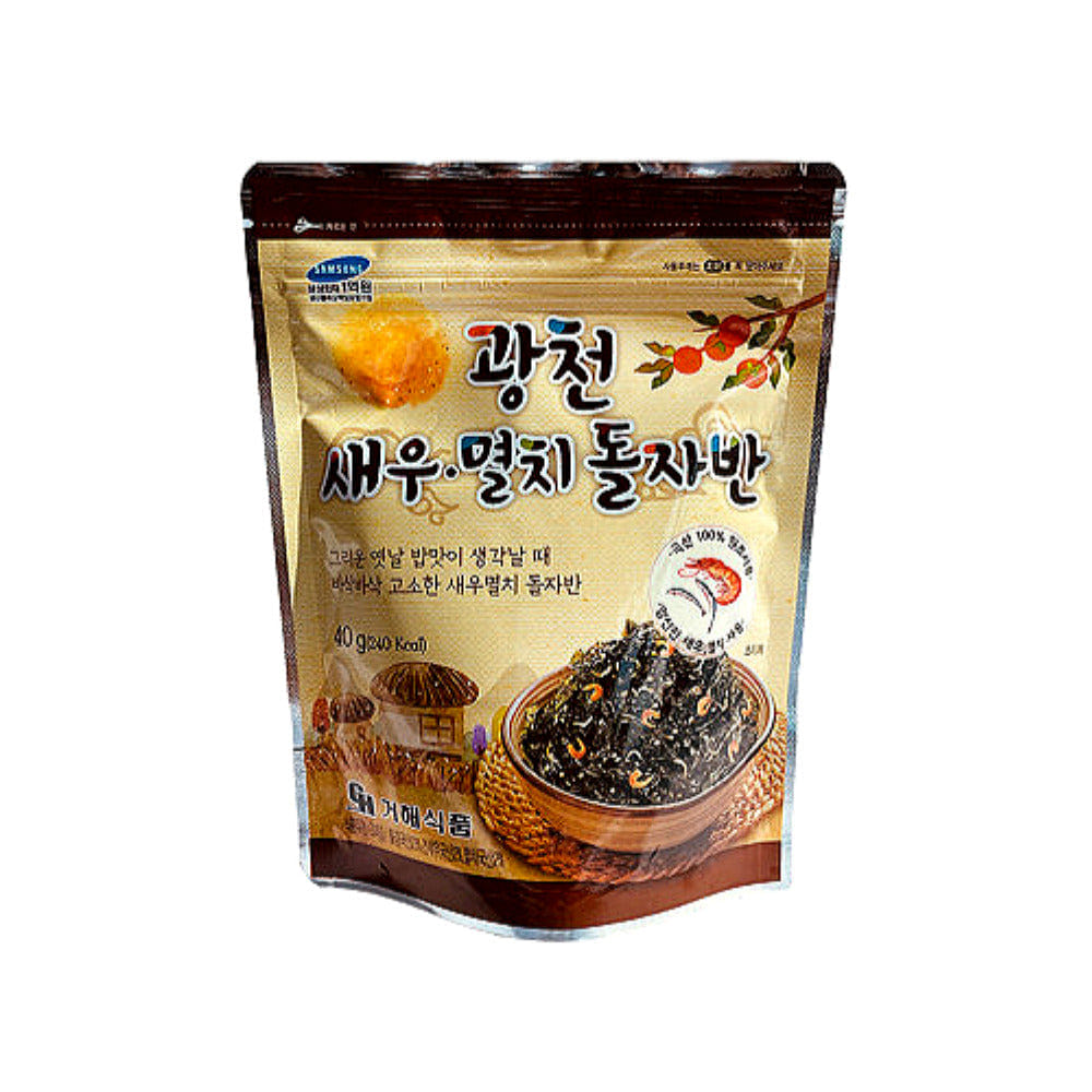 Kwangcheon Shrimp Anchovies Roasted Seaweed Flakes (40gx1ea) 40 g