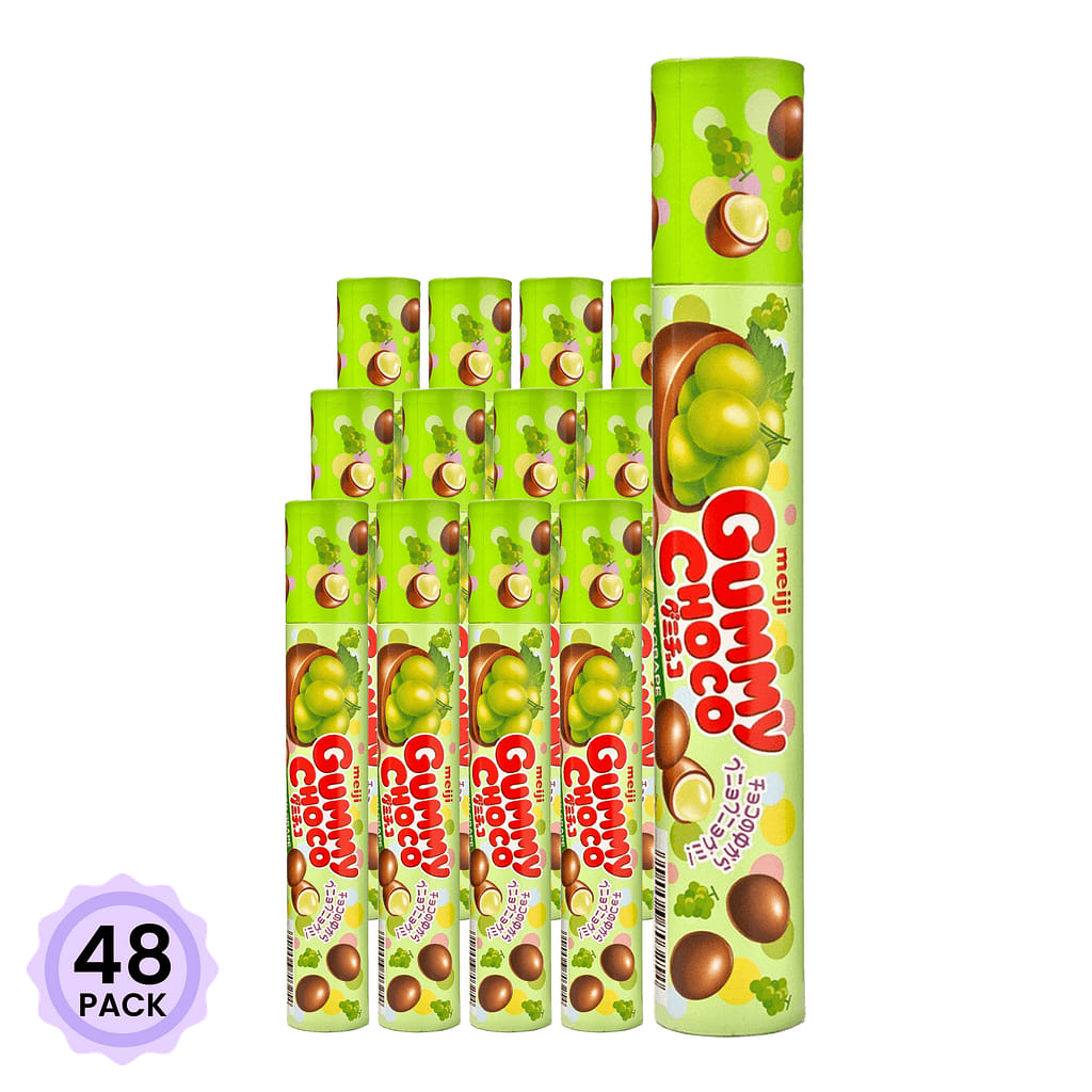 Meiji 구미초코캔디 청포도맛 2.85 온스*48 팩