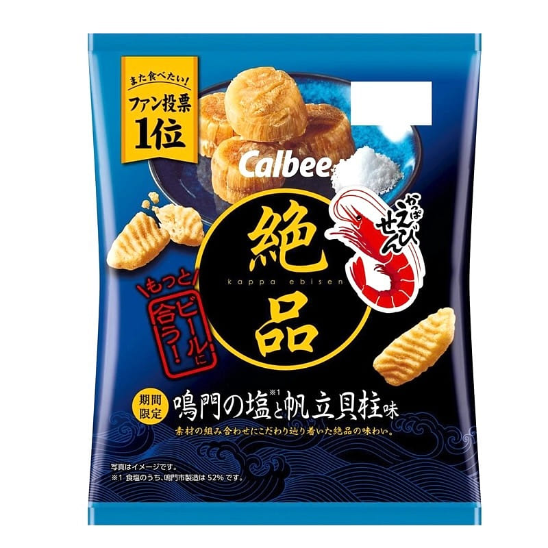 卡乐比 绝品虾条 火影忍者盐扇贝 60g 1 份