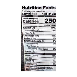 Sea Mazz Wild Caught Chilean Sea Bass Fillets, Frozen 340 g