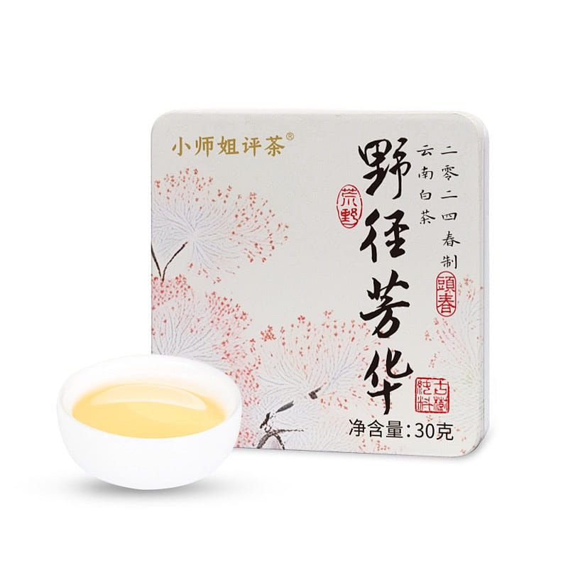 2024 Yejing Fanghua Yunnan Wild White Tea 30 กรัม