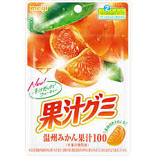 明治 果汁軟糖 橘子味 54g 1 份