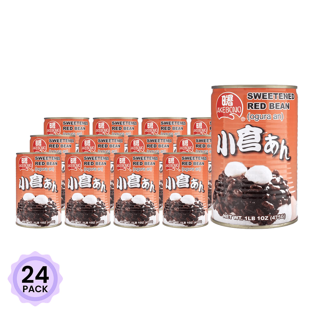 Akebono 일본식 단팥 통조림 475 그램*24 팩