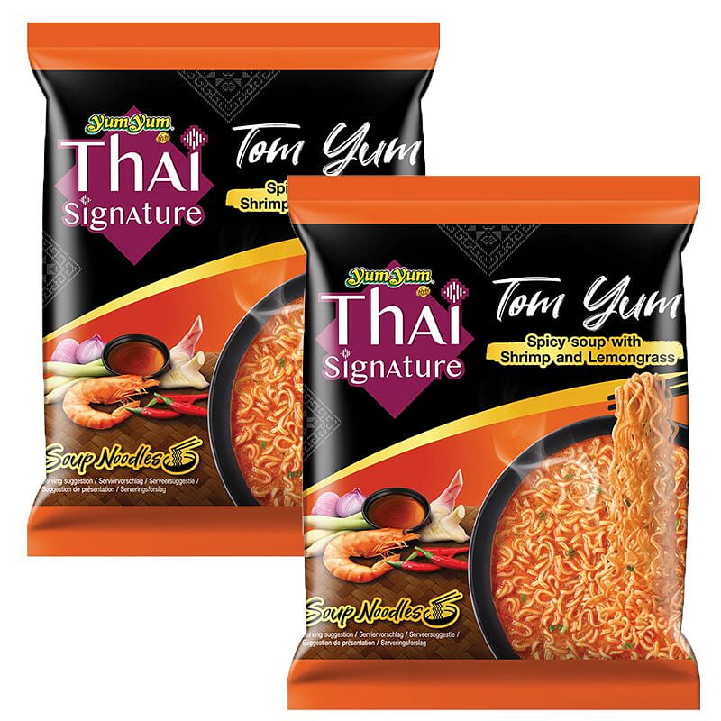 YumYum Tom Yum Soup Noodles 100g x2 200 กรัม