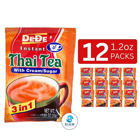 weee_beverages_DeDe Instant Thai Tea 35g x 12 packets 14.8 盎司