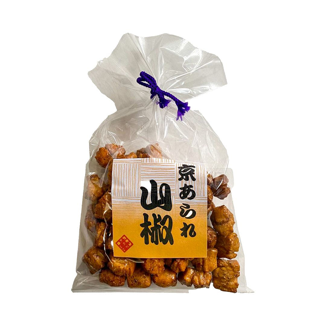 Sansho Arare (Spicy Japanese Peppercorn Rice Crackers) 80 กรัม