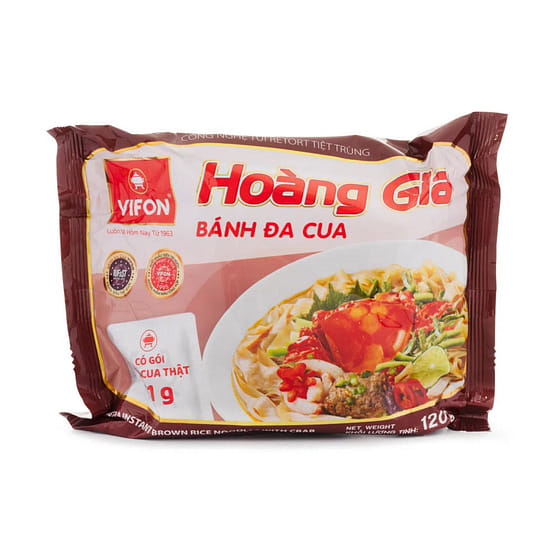 weee_tofuplantbased_BANH DA CUA Vifon Hoang Gia Brown Noodle with Crab 1 each