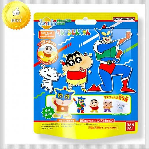 BANDAI Bikkura Tamago Crayon Shin-chan Bath Balls 75 그램