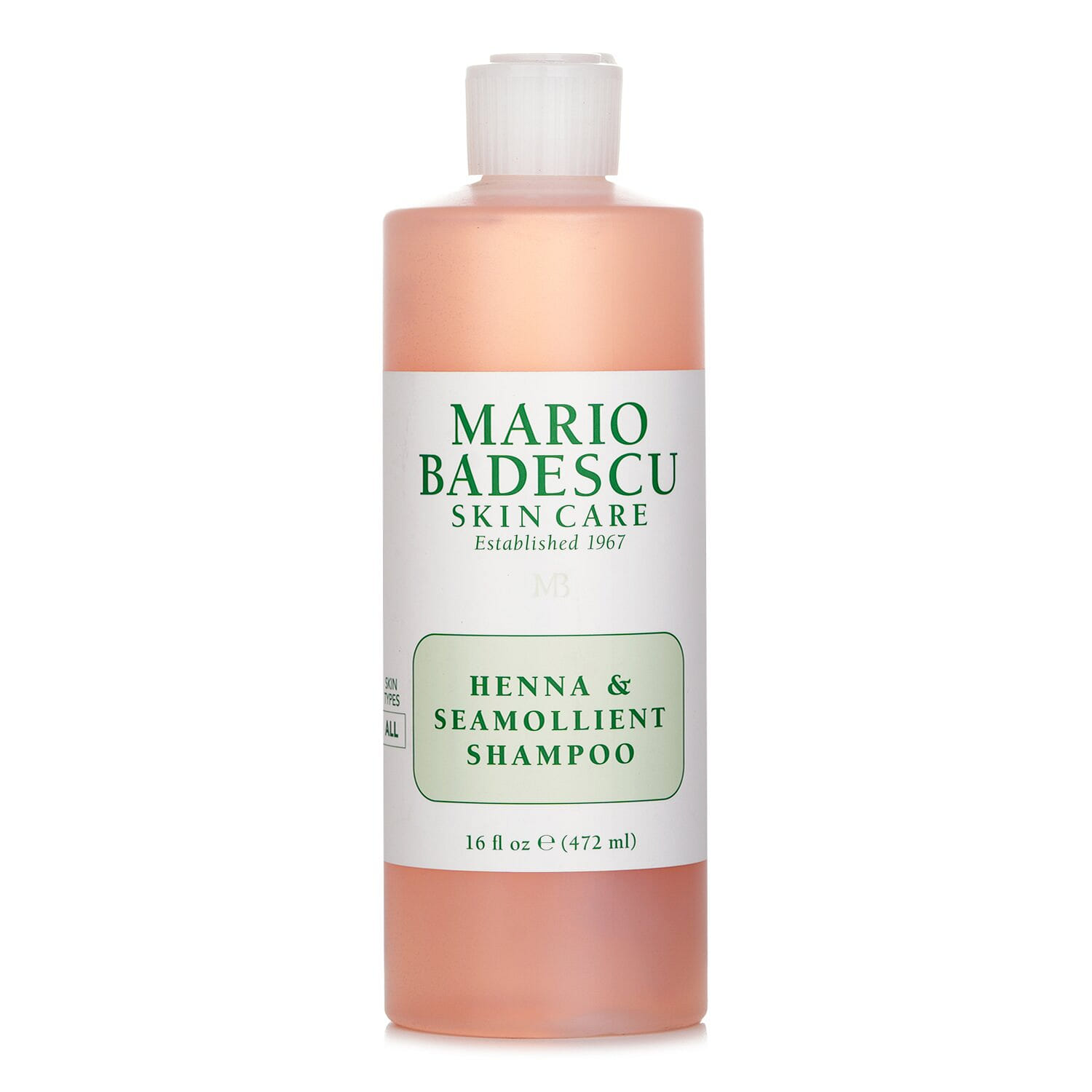 Mario Badescu Henna &amp; Seamollient Shampoo (For All Hair Types) 472ml/16oz 472 밀리리터