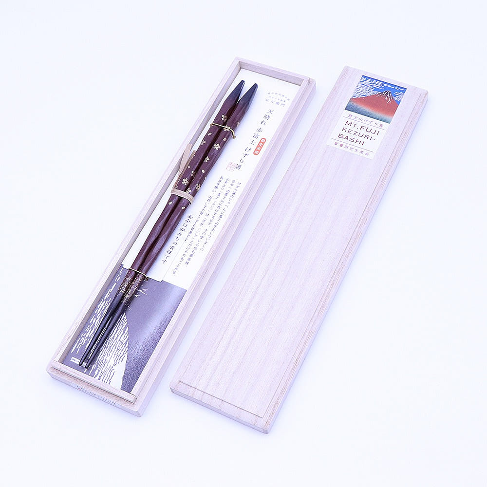Hyozaemon Chopsticks Kezuri-bashi(9.25in) Red Fuji 1 개
