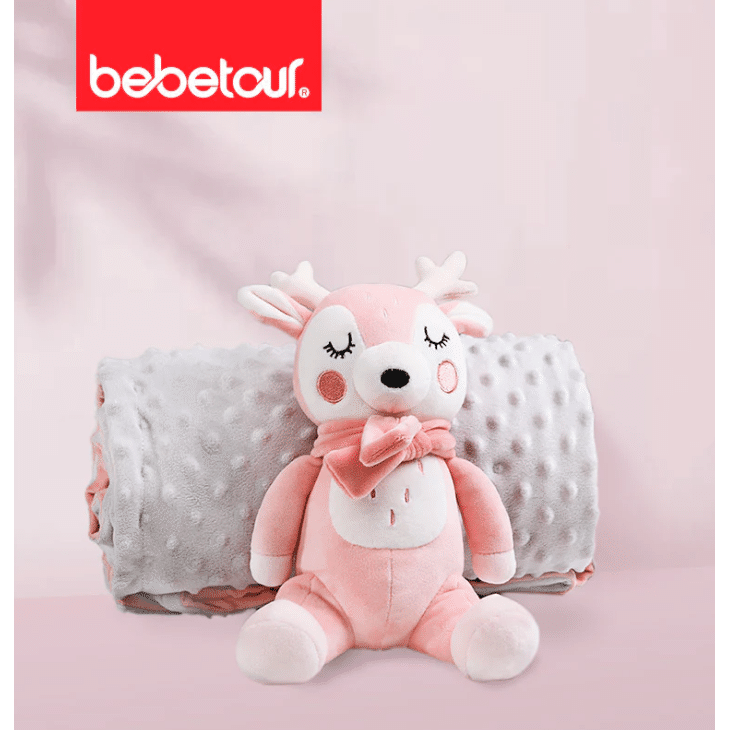Bebetour Lovey Bean Blanket - Macy the Deer 90*110 1 each