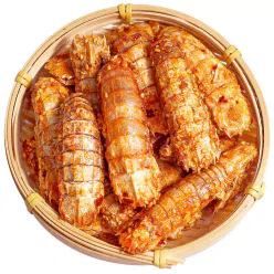 Crispy pipa shrimp snack cooked food 250g*1 can 250 g