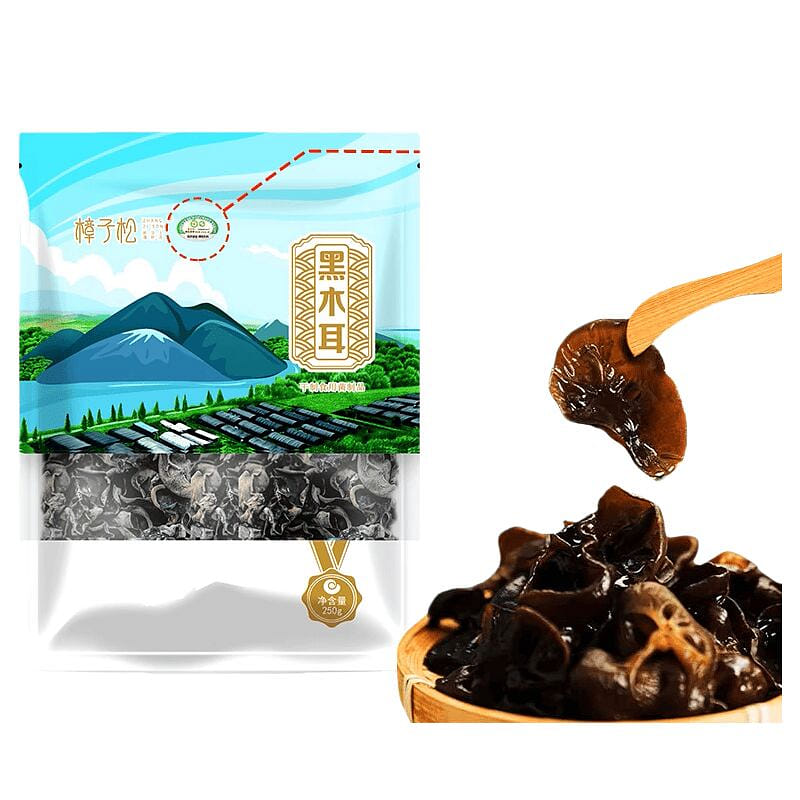 Daxing'an Mountains Organic Black Fungus250g*1Pack 250 g