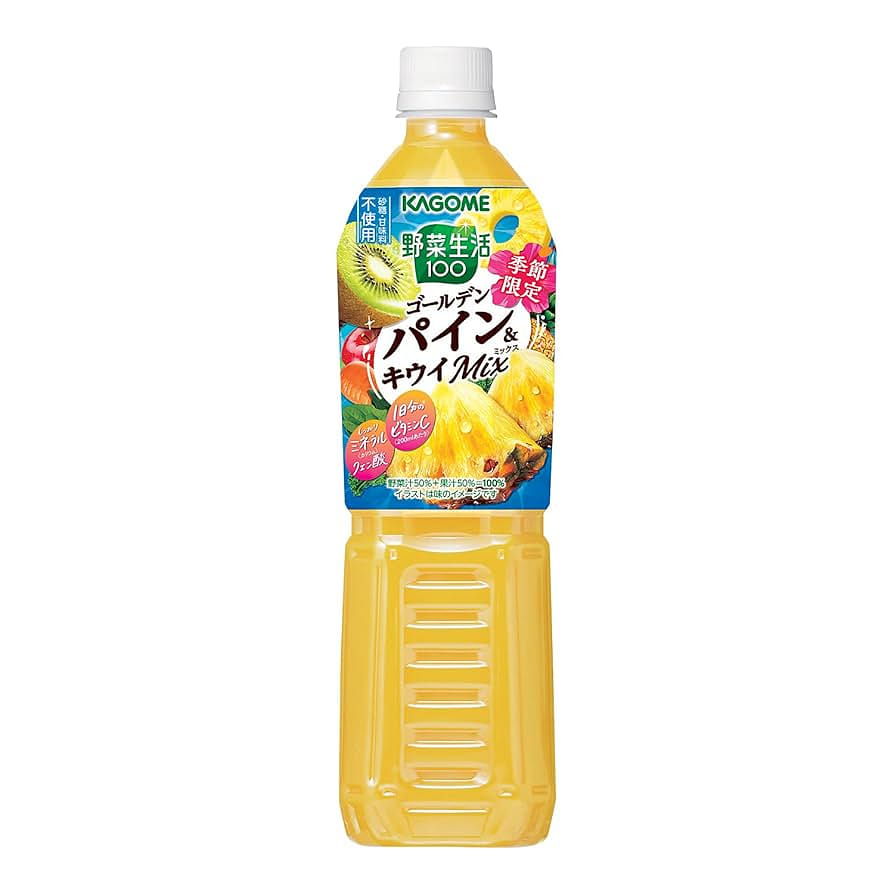 Kagome Double Golden Pineapple and Kiwi Mix Juice 720 ml