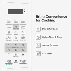 700W台式微波炉 触控面板 带儿童锁 带节能模式 1 份