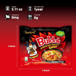 Samyang Buldak Stew Korean Spicy Hot Chicken Stir-Fried Noodles 1 count 1 each