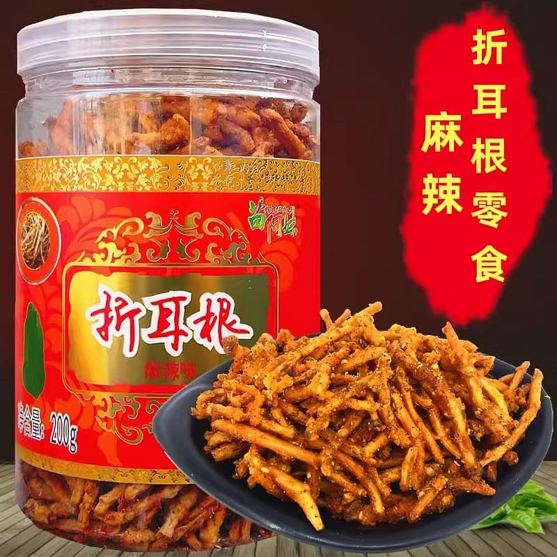 Guizhou Specialties Miao Amei Spicy Folded Ear Root 200g Fried Fishweed 200 g