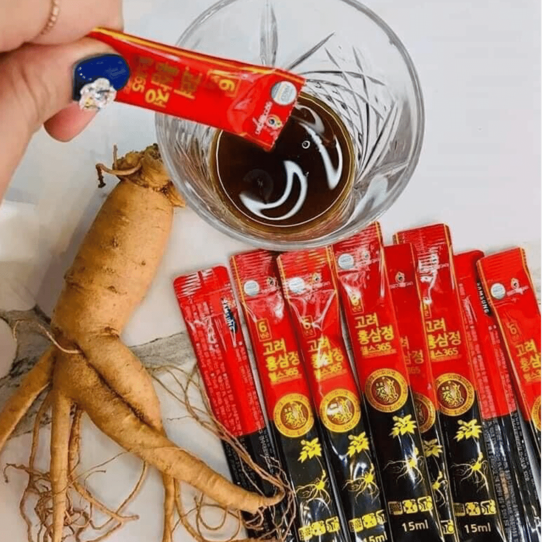 Nước Hồng Sâm Cô Đặc Người Lớn Cty 365 / 30 Goi 30 cái