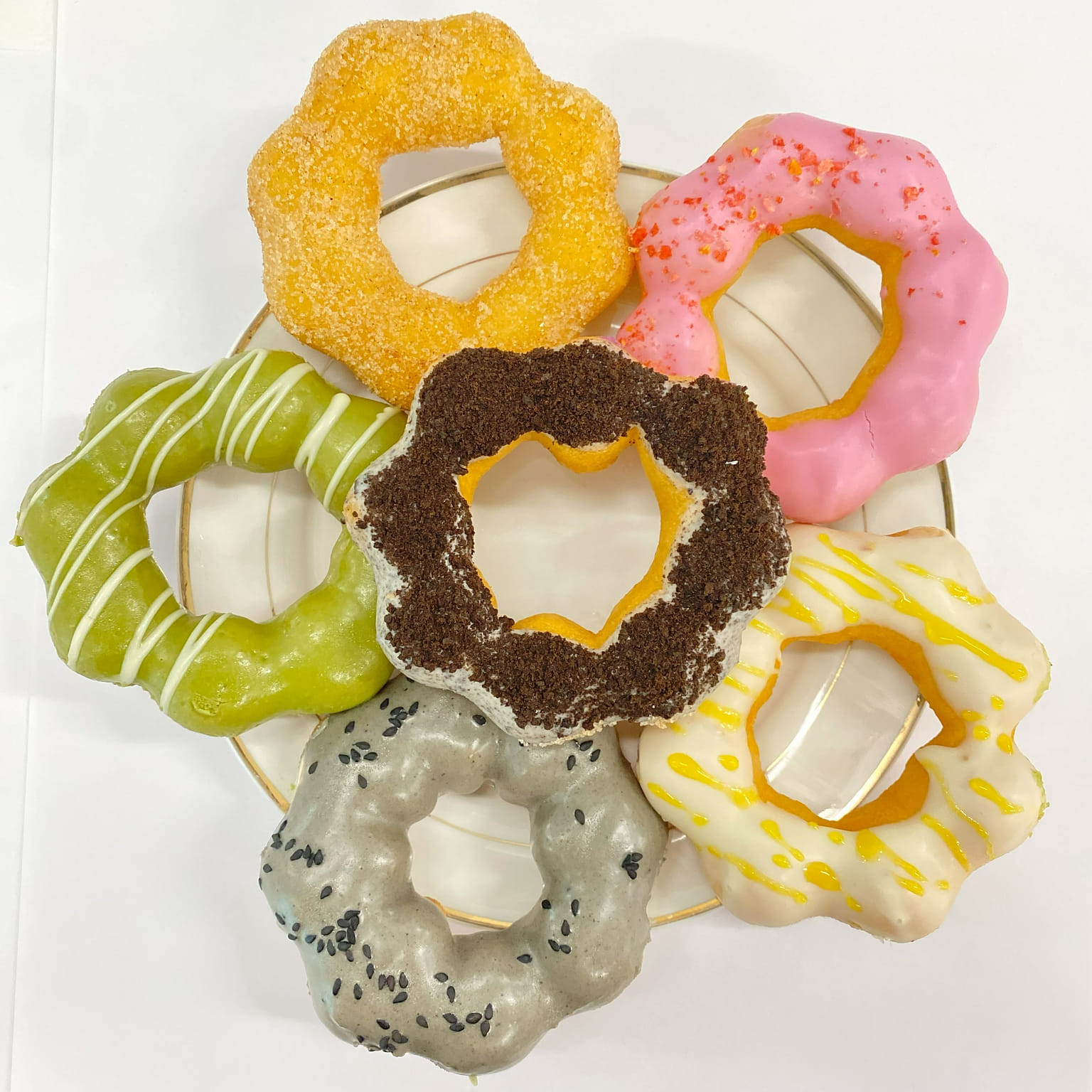 Mochi Donut 6 Mixed Flavor 6 count