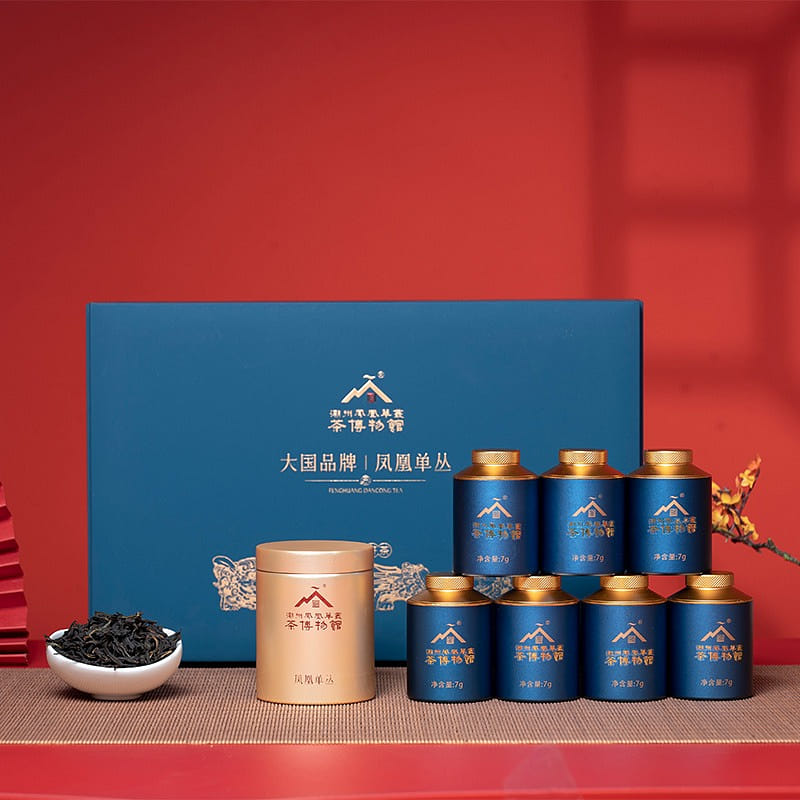 【潮州國粹功夫茶】鳳凰單樅茶葉 七星伴月禮盒 79 克