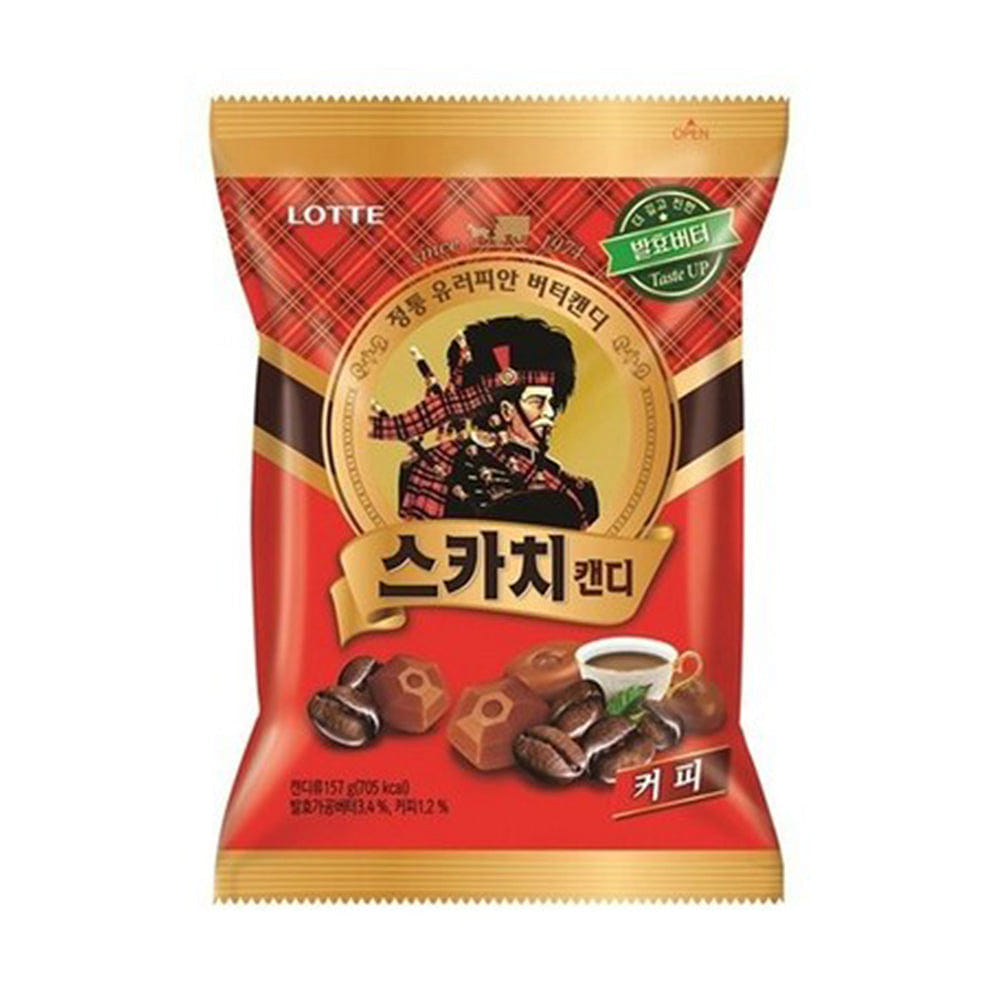 Lotte Scotch Candy Coffee Flavor 157 g