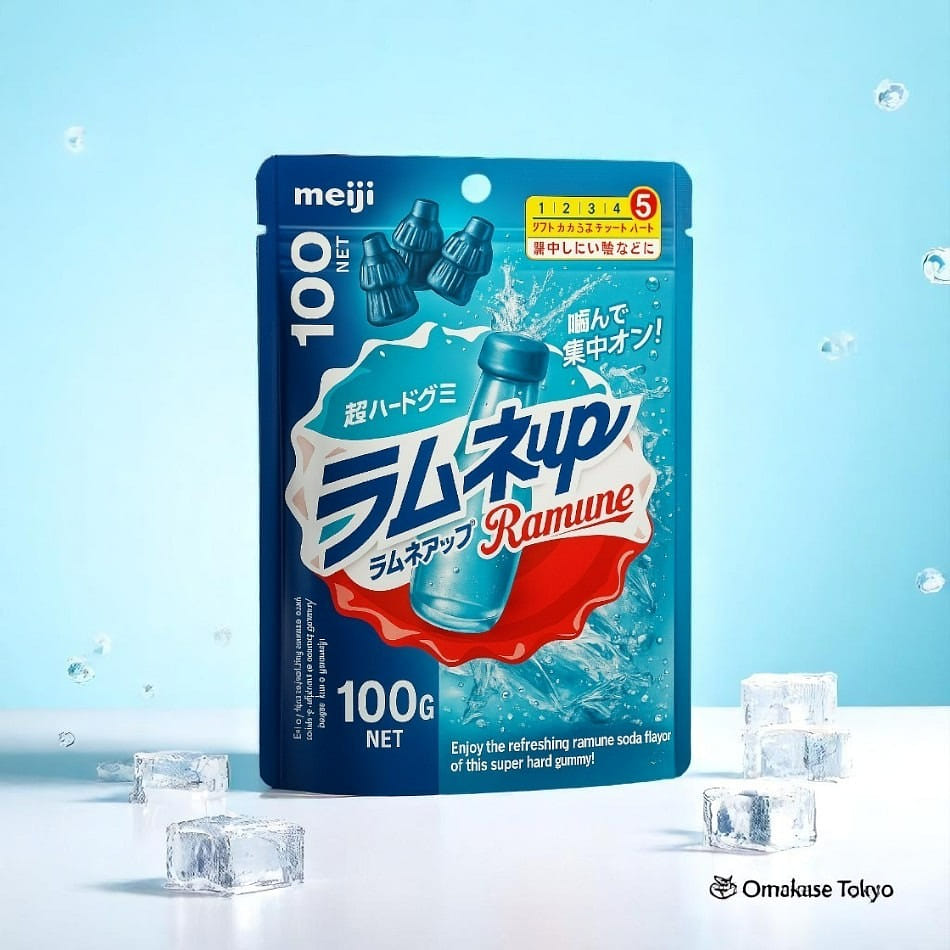 Meiji Ramune Up Gummies 100 그램