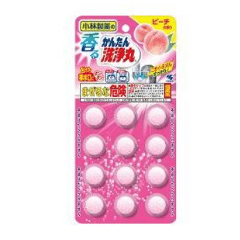 Kobayashi Fragrant Easy Cleaning Pills Peach Scent 1 개
