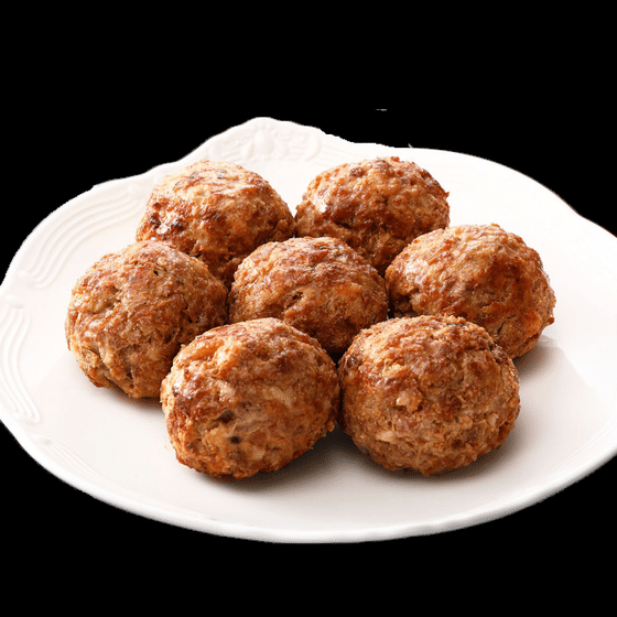 weee_frozen_Large Pork Meat Balls 6 pcs 獅子頭（冷凍包） 550 그램