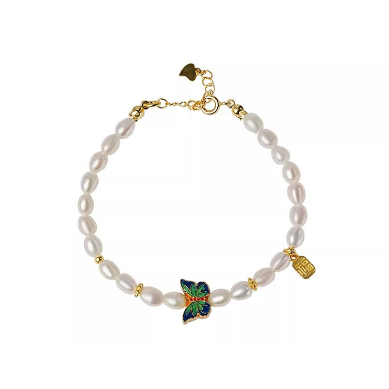 Pearl Bracelet Natural Freshwater Bracelet 215mm 1 box