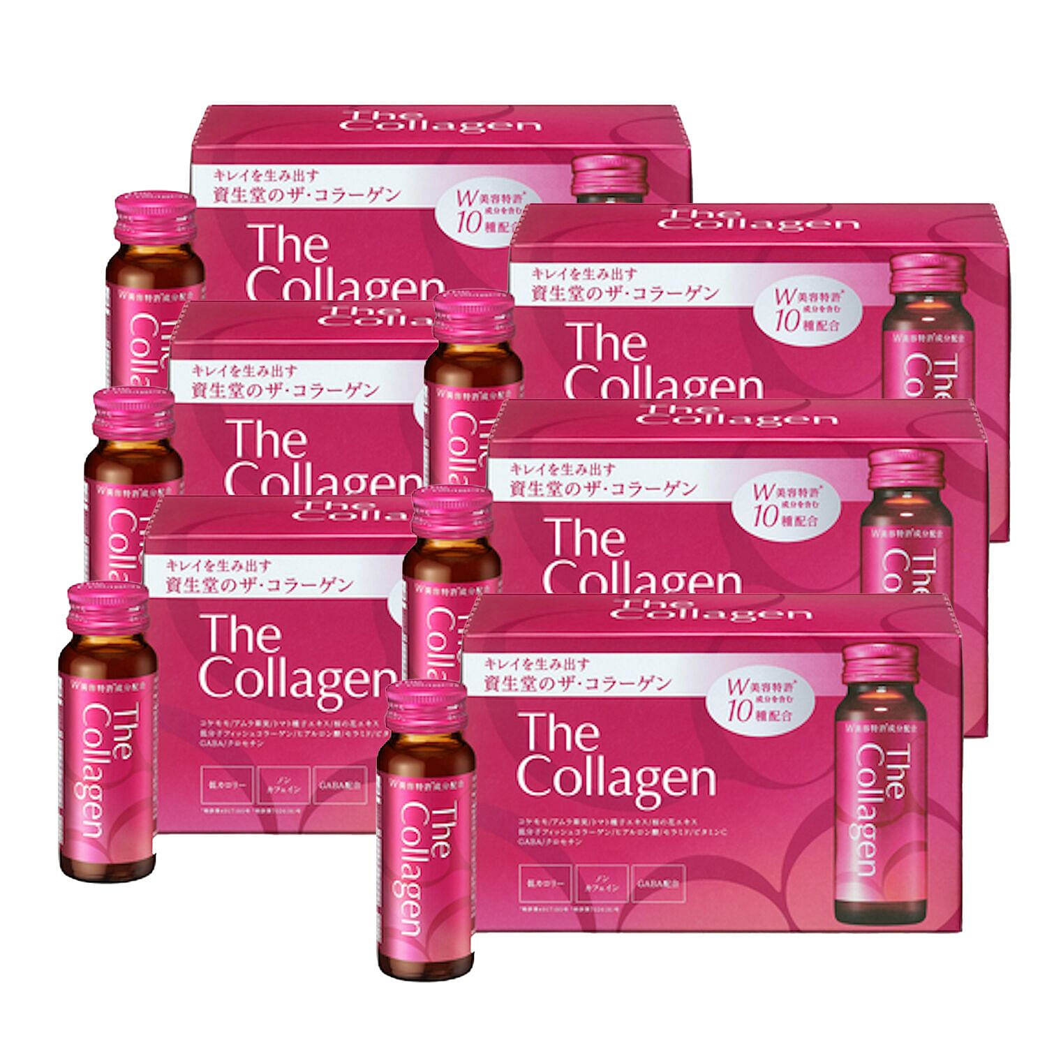 SHISEIDO The Collagen Drink 50ml 10 Bottles x 6 1 count