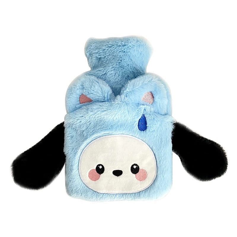 Plush Hot Water Bag Filling Water Warming Bag Palace Cold Warm Body Blush Bear 1 ส่วน