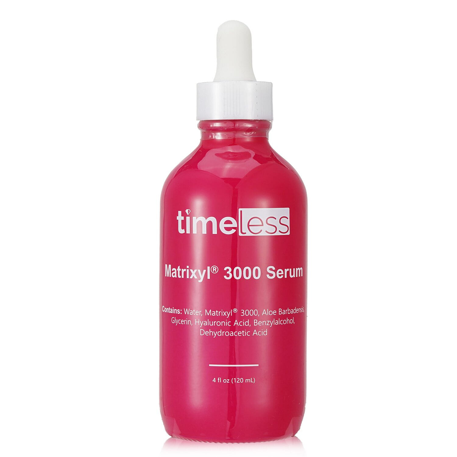 Timeless Skin Care Matrixyl 3000 Serum + Hyaluronic Acid (Refill) 120ml/4oz 120 มิลลิลิตร