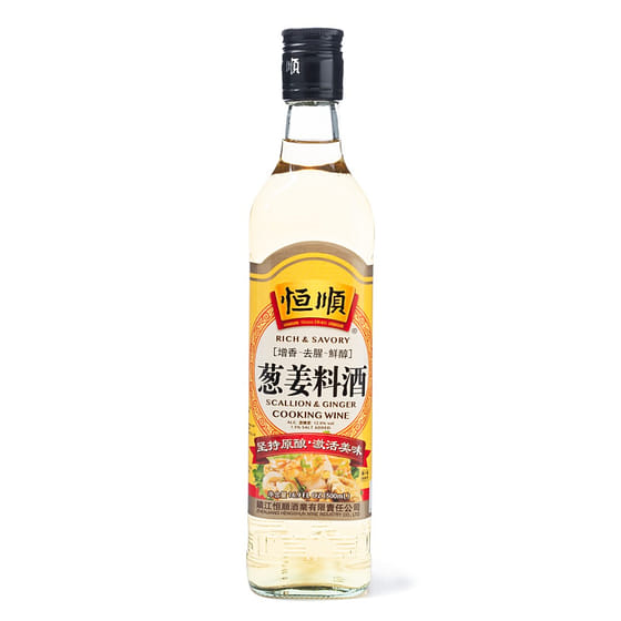 weee_seasoning_Hengshun Scallion and Ginger Cooking Wine 500 ml