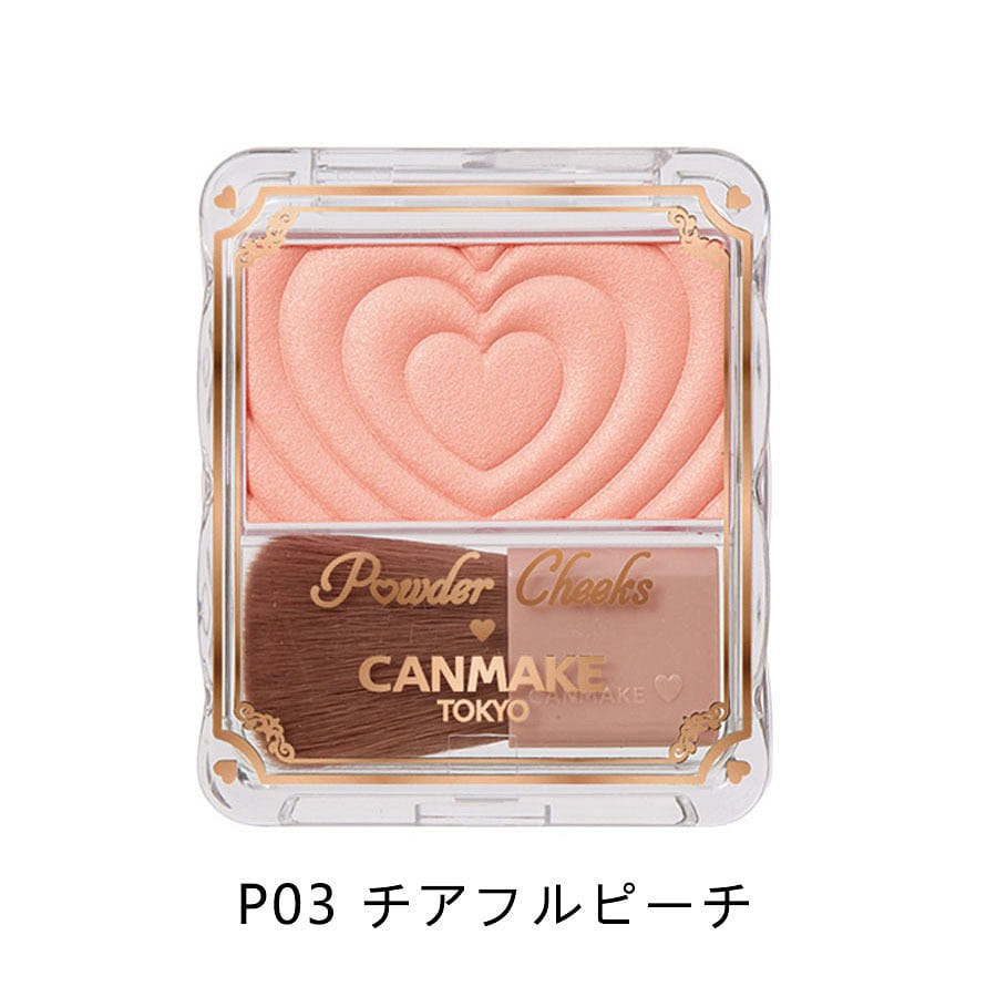 Canmake Powder Heartbeat Love Cheeks 03 1 count