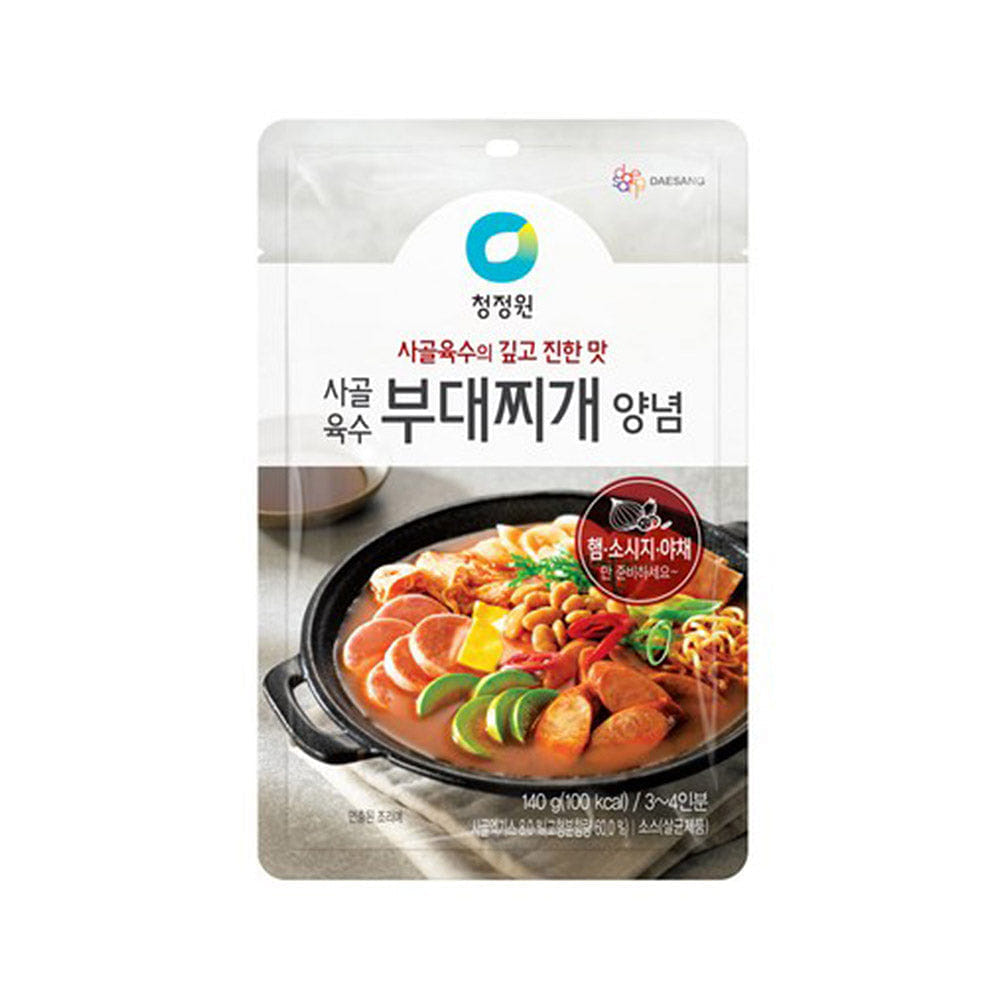 청정원 사골육수 부대찌개 양념 140g 1 개