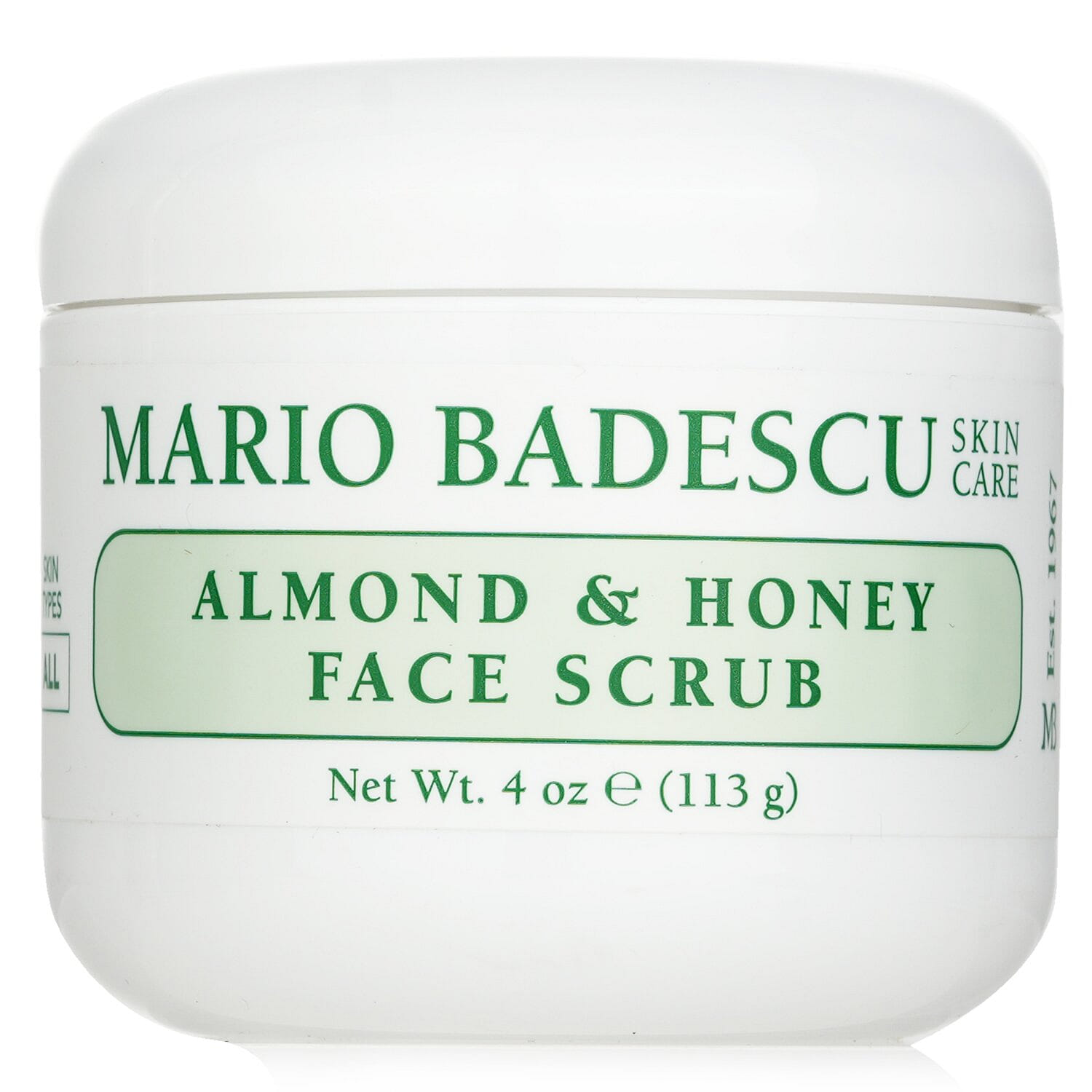 Mario Badescu Almond & Honey Non-Abrasive Face Scrub - For All Skin Types 118ml/4oz 118 밀리리터
