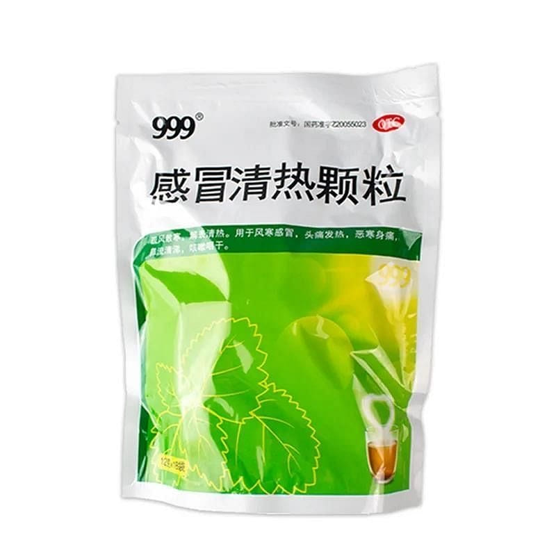 999 Ganmao Qingre Keli Cold Flu Fever 18bags*12g 1 ส่วน