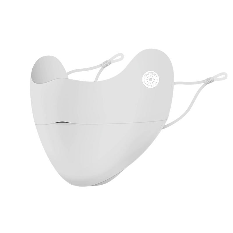 Sun Mask Eye Protector Sun Shade Breathable UV Face Mask Arctic Grey 1 개입