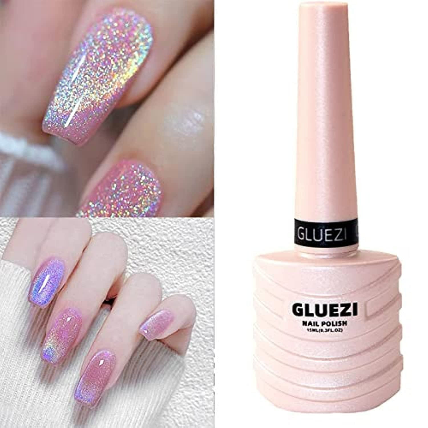 Gel Polish 15ml/0.5fl oz Holographic 9D Cat Eye Shiny Glitter Soak Off Nail 1 개