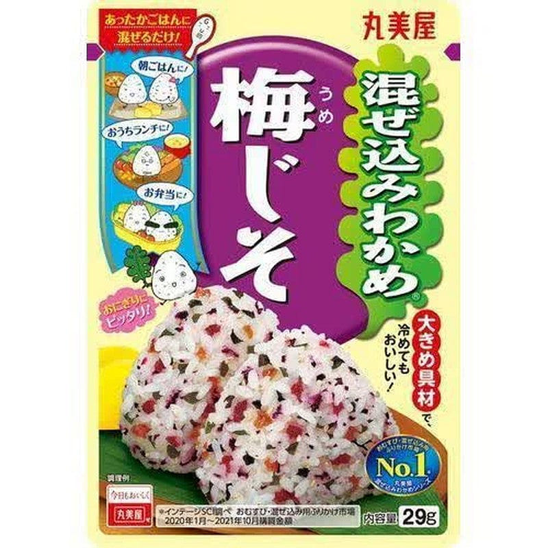 Marumiya Mixed Seaweed, Plum and Shiso, Bag, 29g 1 ส่วน