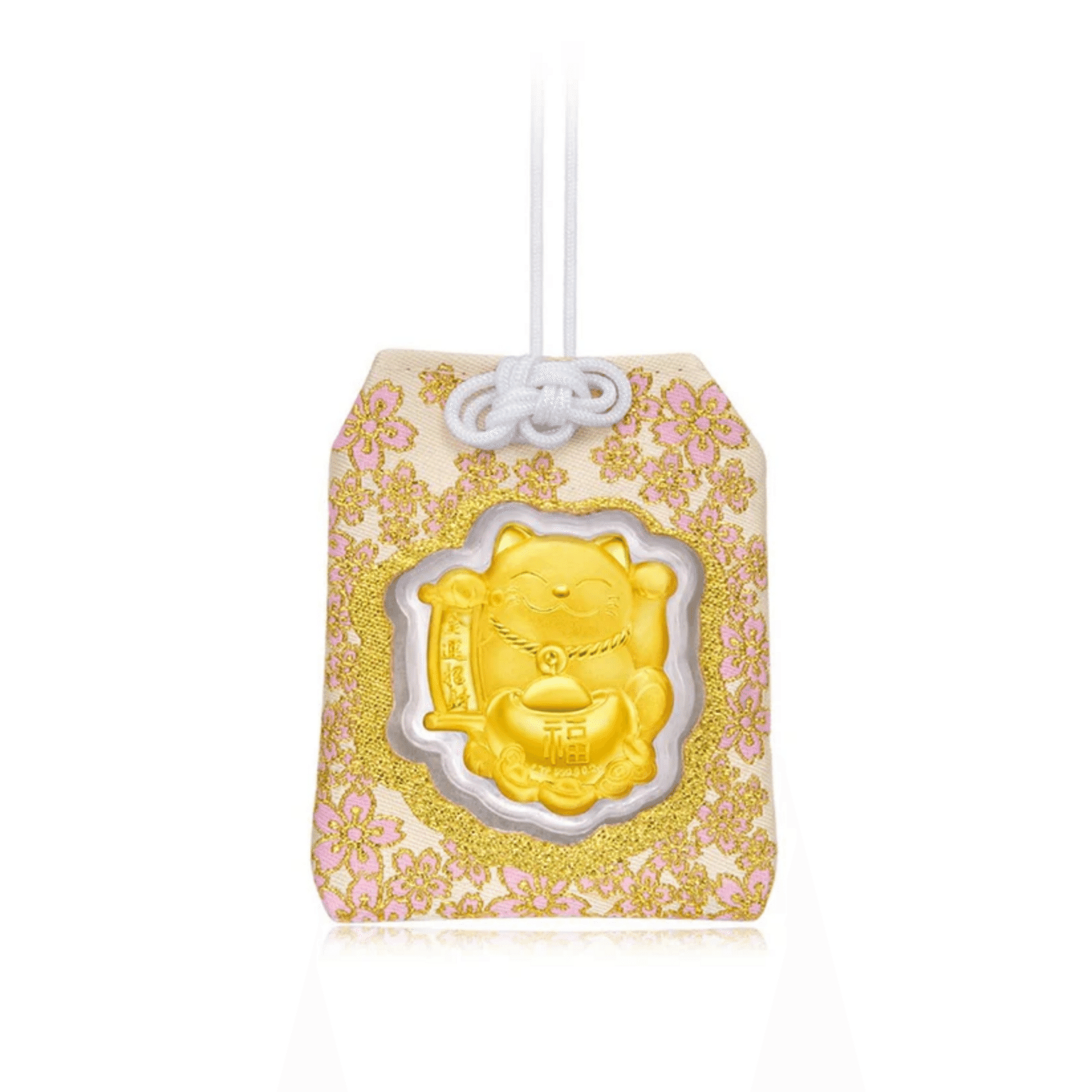 Zhou Dafu (Chow Tai Fook) 999 Gold Amulet for Wish Fulfillment 1 อัน