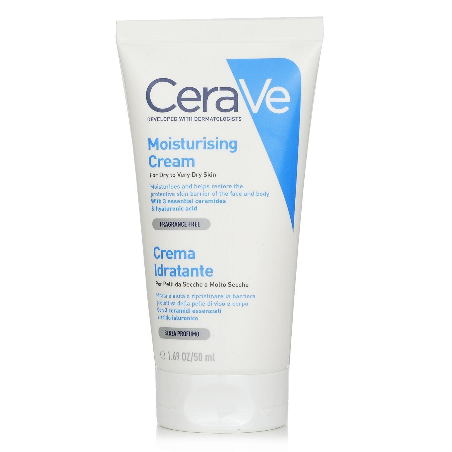 CeraVe Cerave Moisturising Cream For Dry to Very Dry Skin  50ml/1.69oz 50 ml