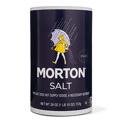 Morton Non-Iodized Salt 26 oz