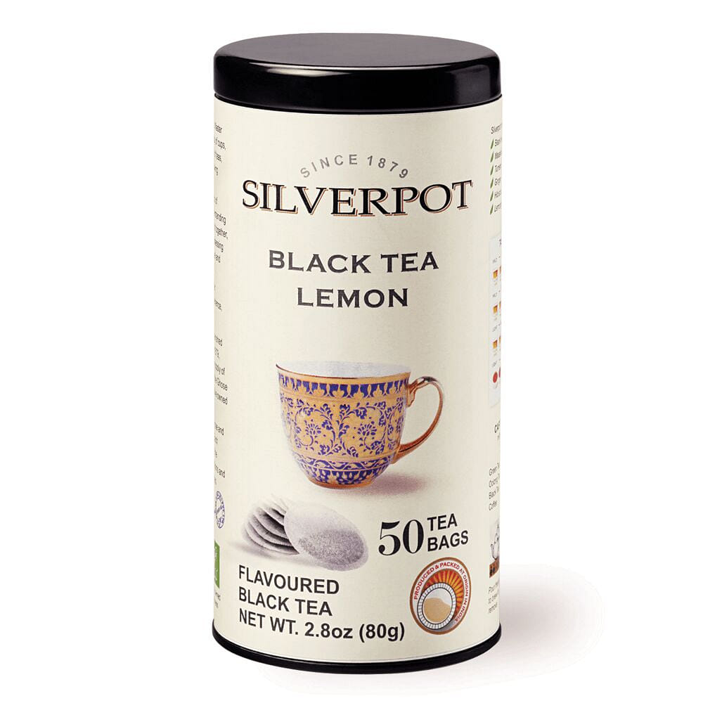 Silverpot, Black Tea & Lemon 50 count