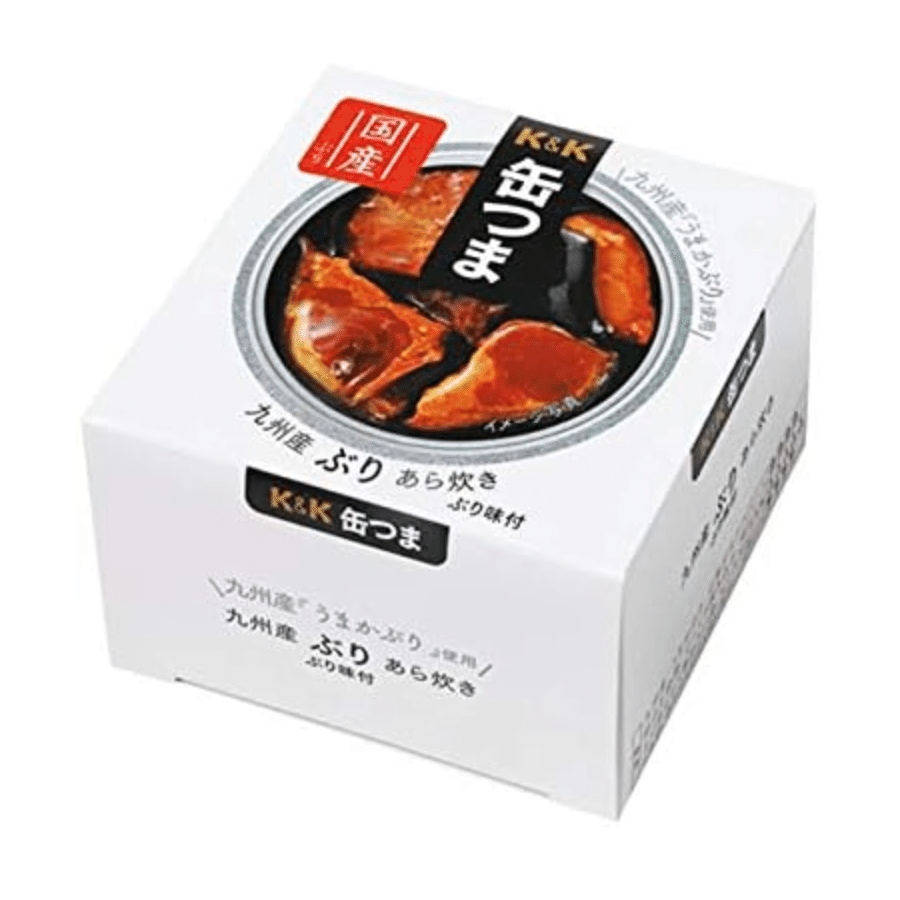 K&K Canned Tsuma Kyushu Grilled Yellowtail 150g 150 g